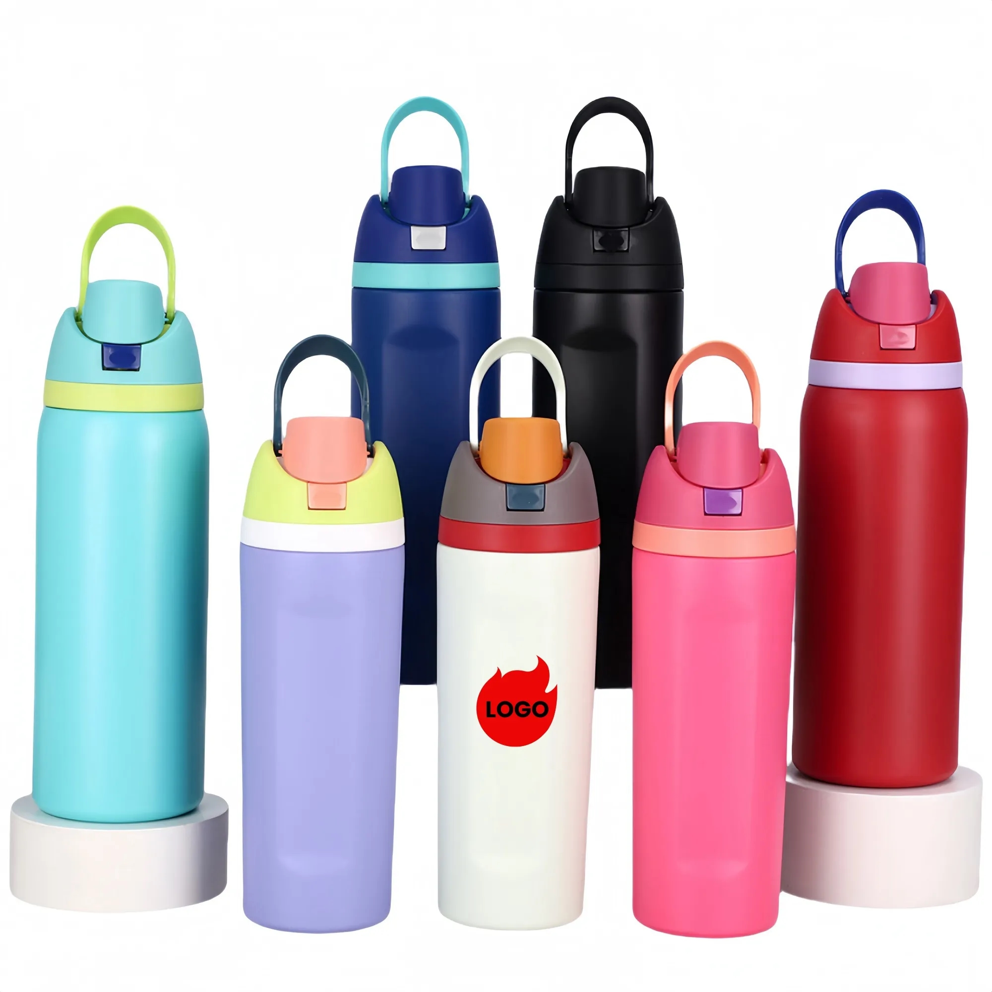 Full Color 24Oz Insulated Stainless Steel Sports Bottle 1