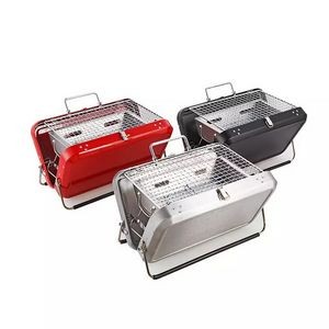 Foldable Stainless Steel Charcoal Bbq Grill 3