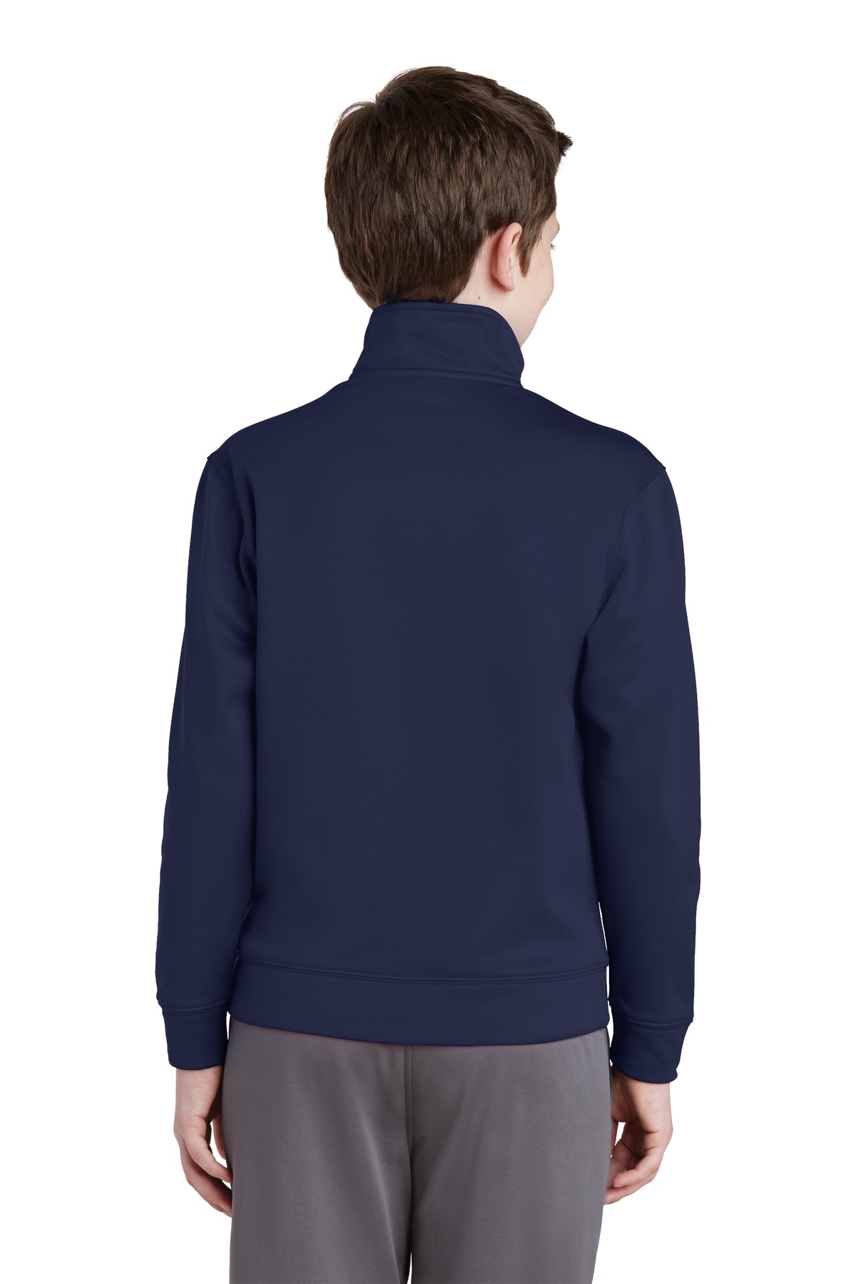 Sport-Tek® Youth Sport-Wick Fleece Full-Zip Jacket 34