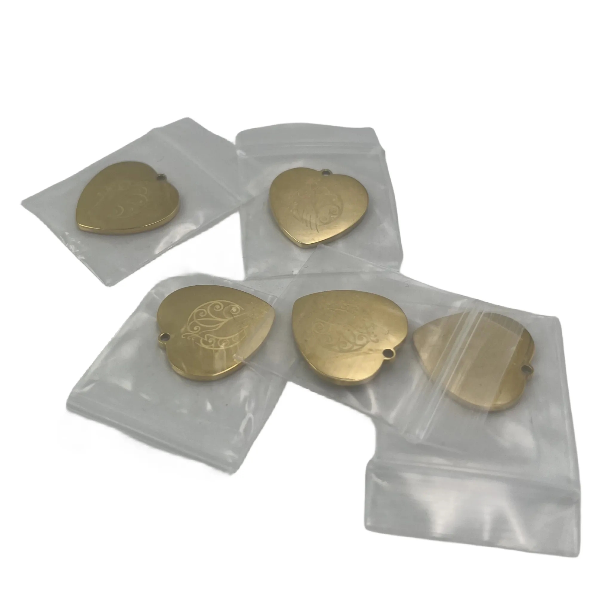 Gold Plated Pendant Jewelry For Men Women Stainless Steel 2