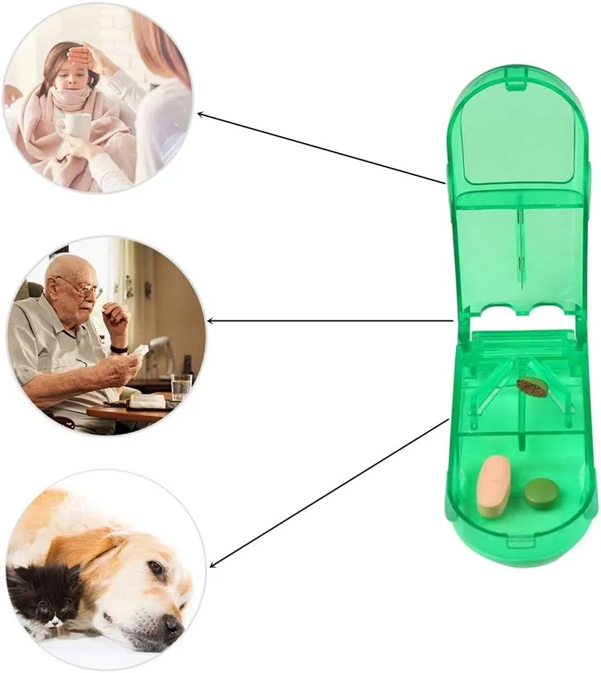 Pill Cutter and Splitter with Dispenser 4