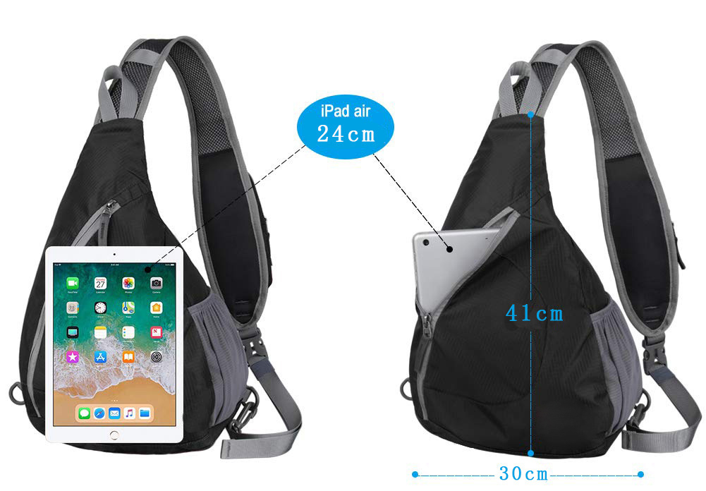 Chest Sling Shoulder Backpacks/Triangle Rucksack for Cycling/Walking/Hiking 8