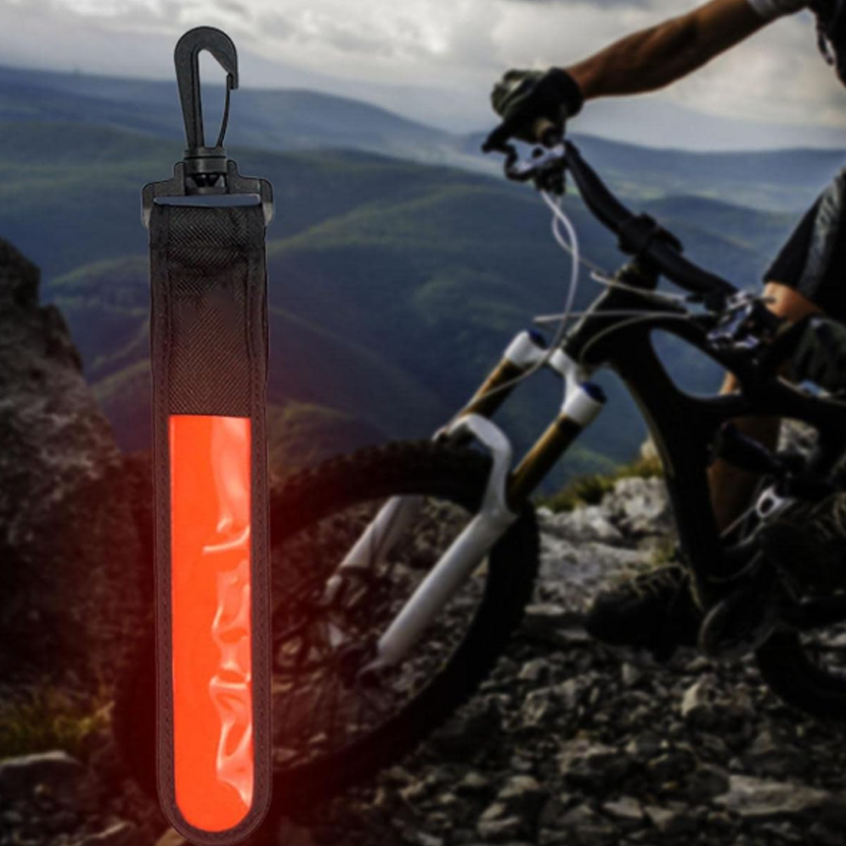 USB LED Safety Light Strip for Night Running and Cycling 4