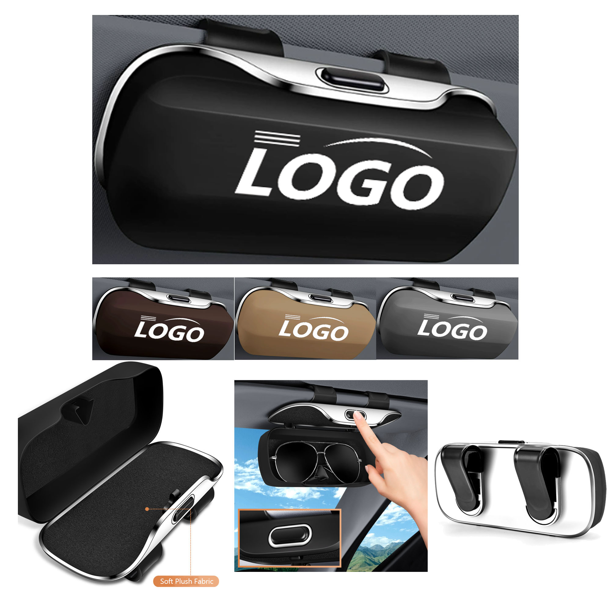 Car Sunshade Storage Box 2