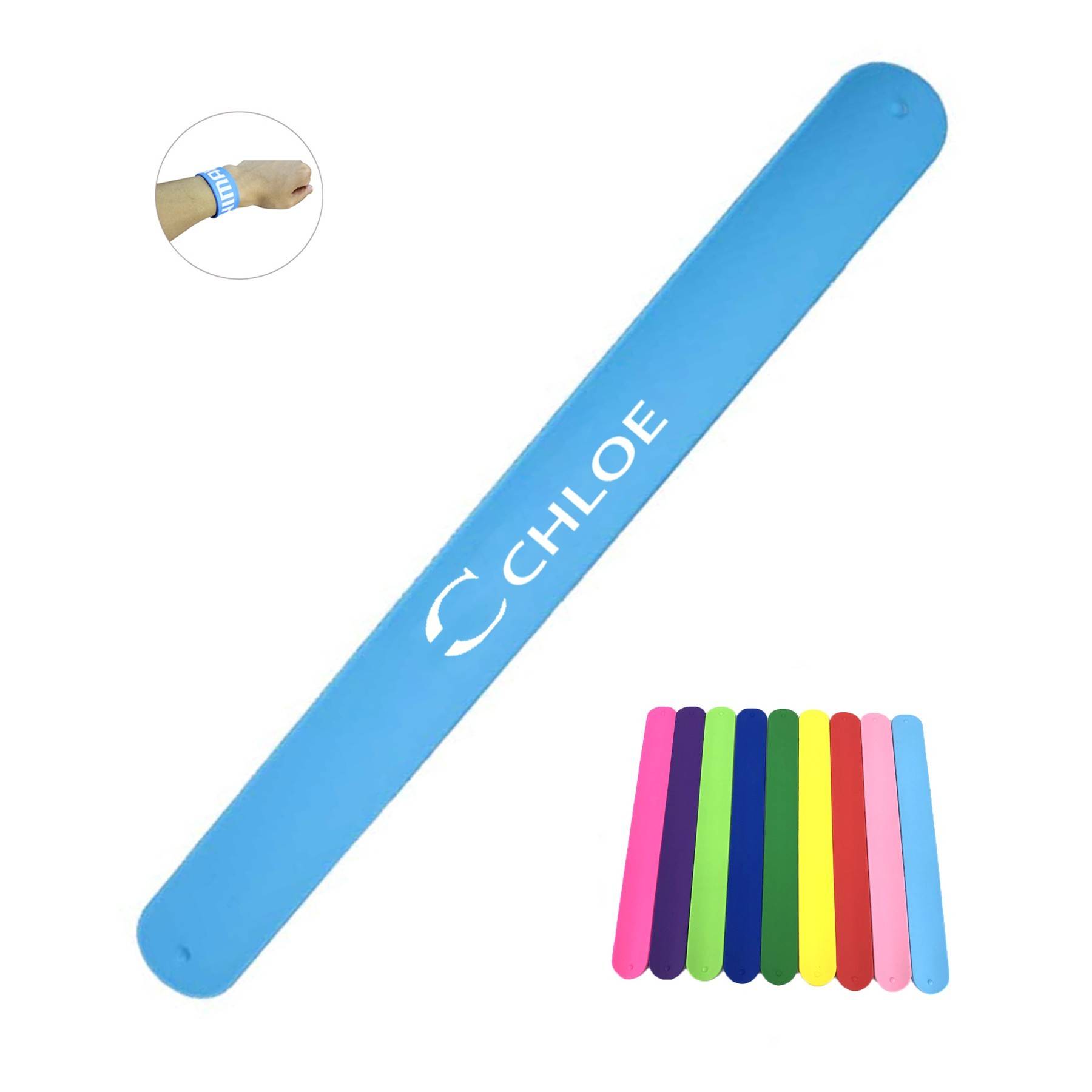 Silicone Slap Bracelet 1