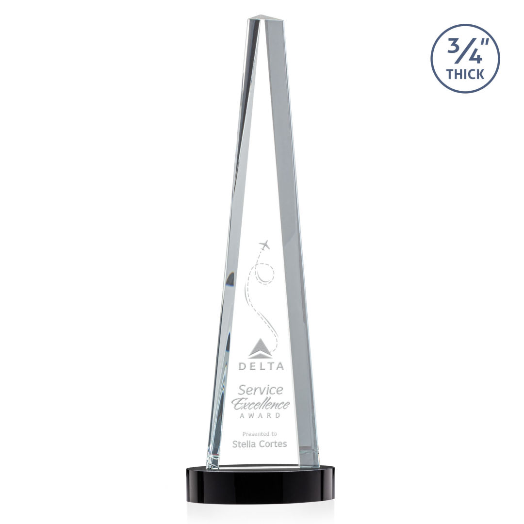 Majestic Tower Award on Alberton Base - Black 4