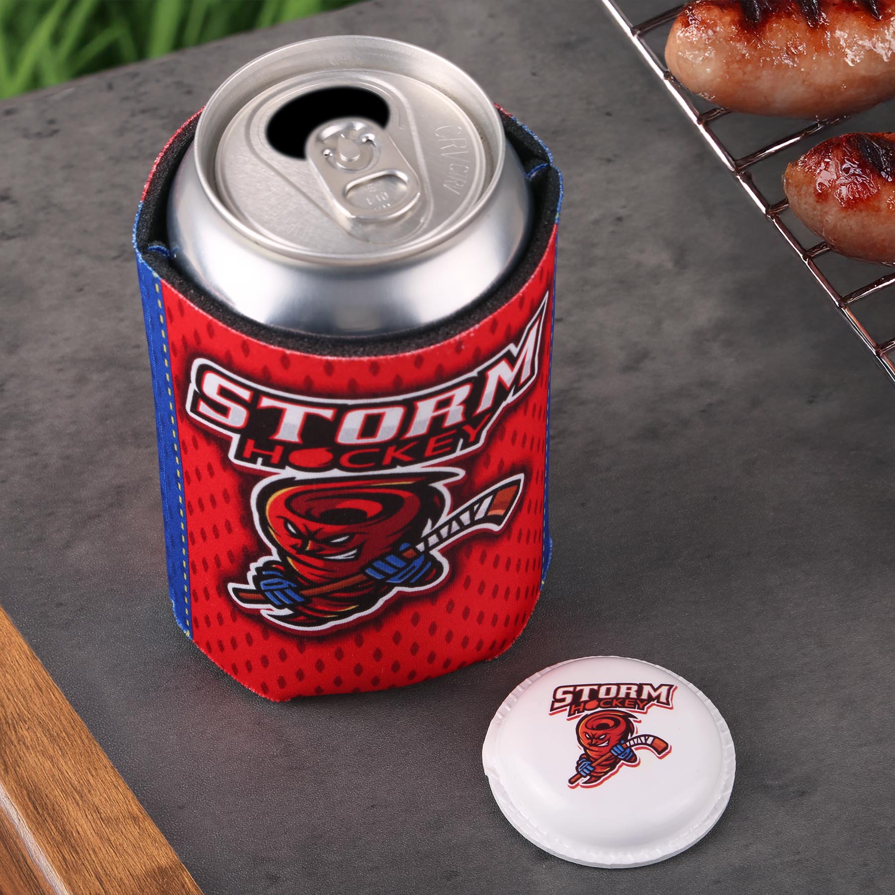 Beer Blizzard can cooler Combo, custom can cooler with logo imprint 2