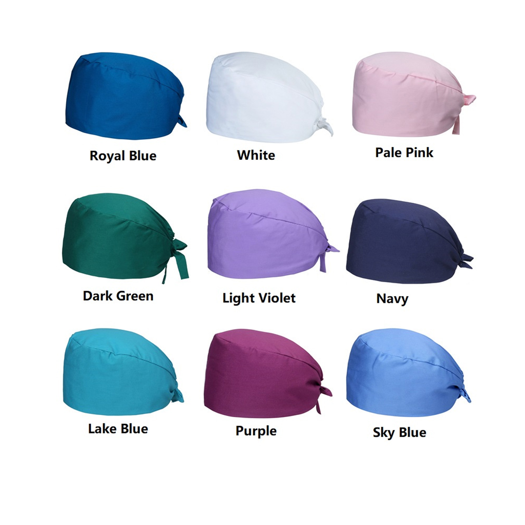 Unisex Adjustable Scrub Hats 3