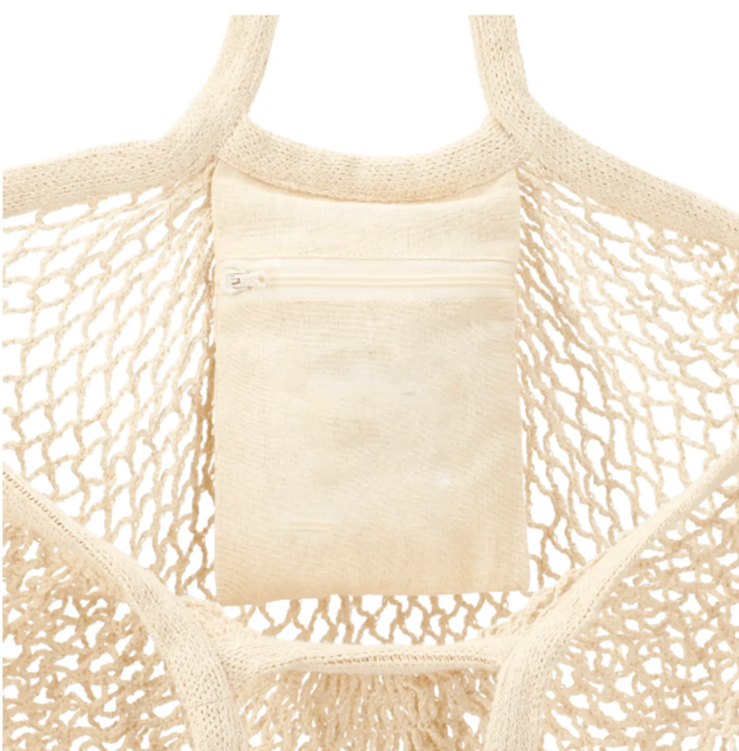 Cotton Mesh Market Tote, custom tote bag with logo imprint 2