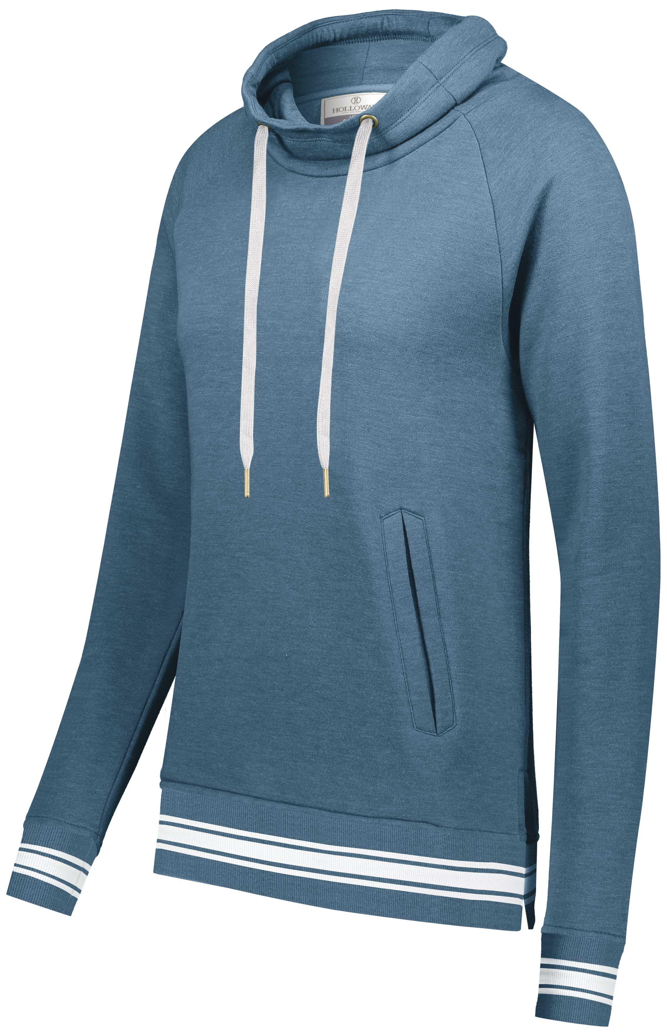 Ladies All-American Funnel Neck Pullover 3