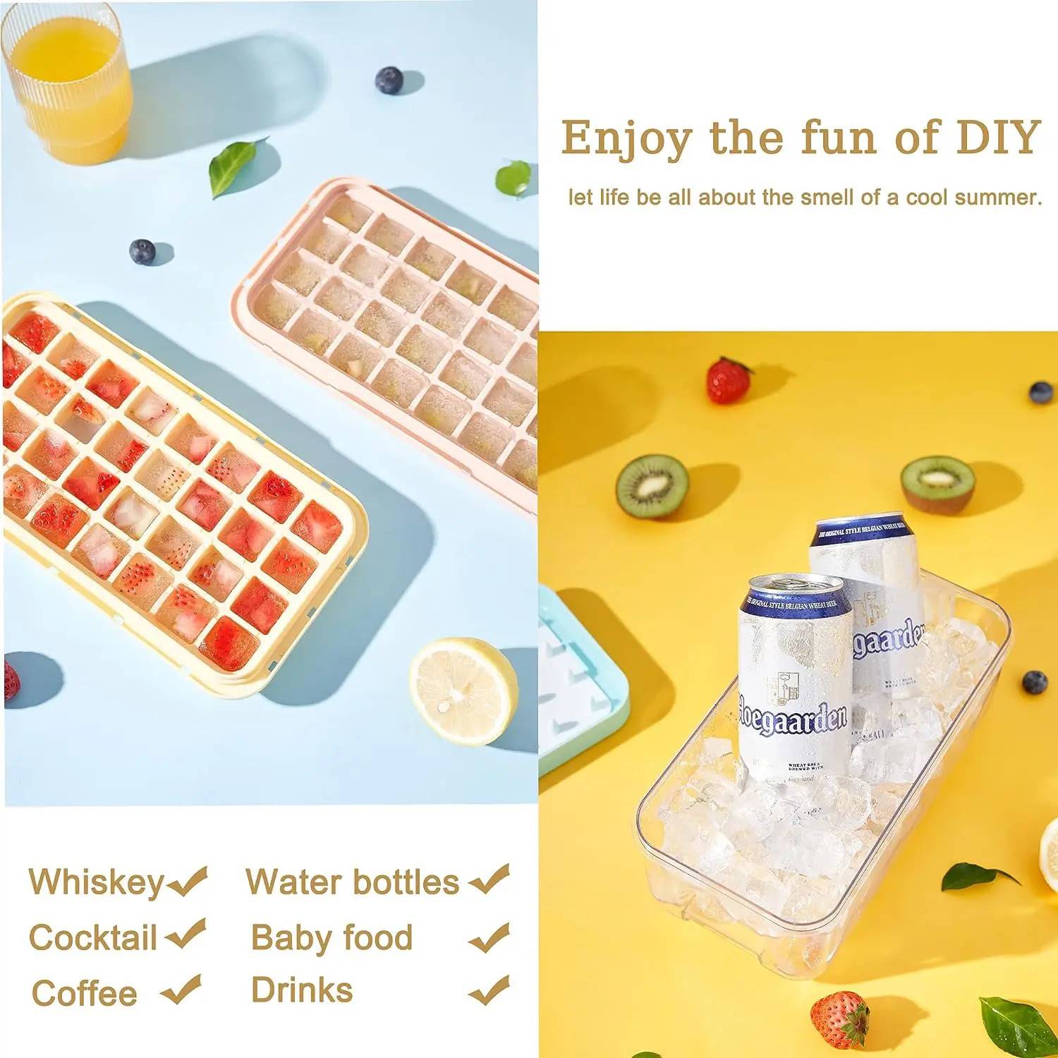Ice Cube Mold Box Set 3