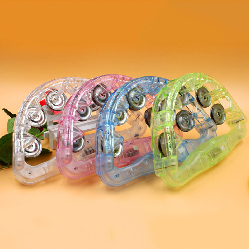 LED Flashing Light Up Tambourines 4