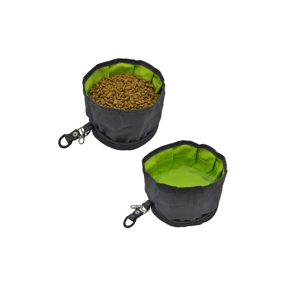 36oz Collapsible Pet Travel Bowls With Zipper And Climbing H 3
