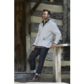 Roots73 CANMORE Eco Quarter Zip Hoody - Unisex, custom hoodie or sweatshirt with logo imprint 47