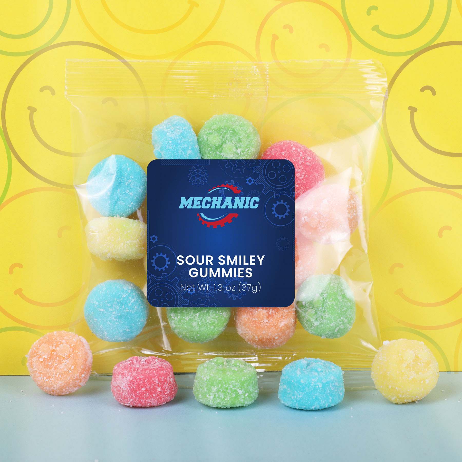 Sour Smiley Gummies: Taster Packet