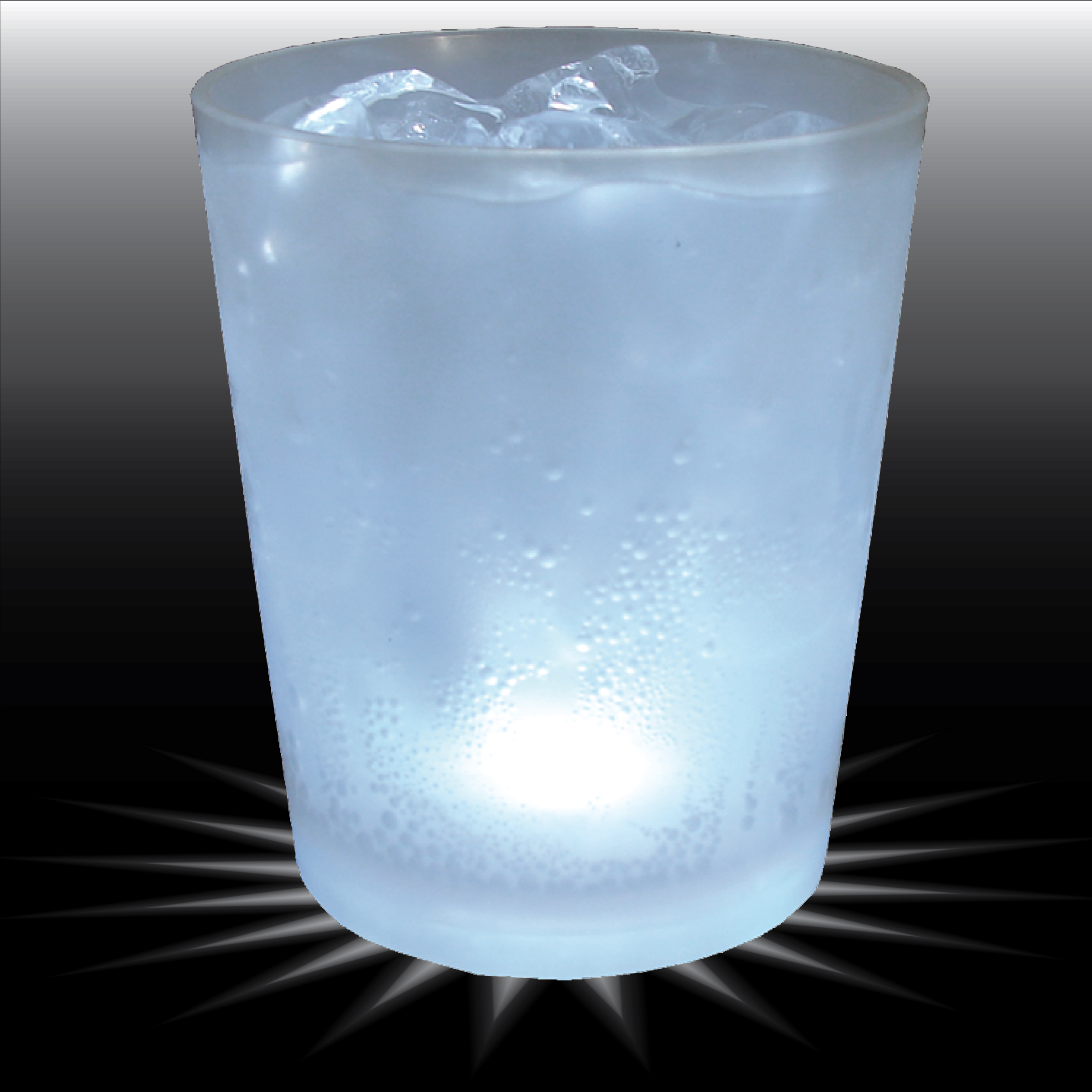 12oz Single Light Plastic Rocks Cup 6