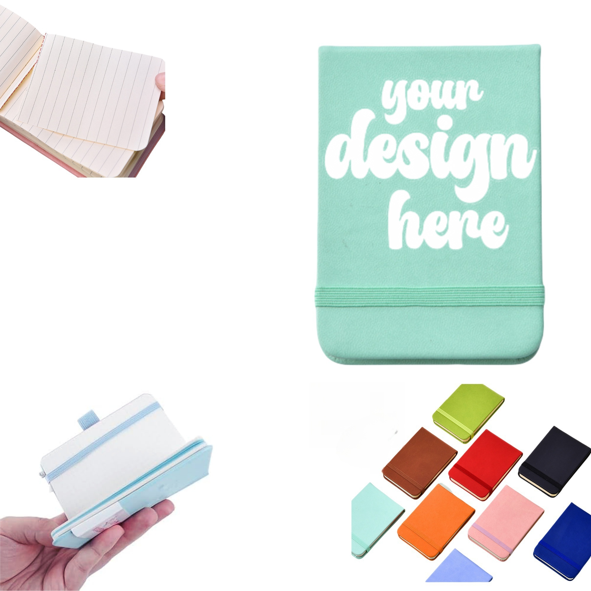 Portable Mini Leather Notepad 9