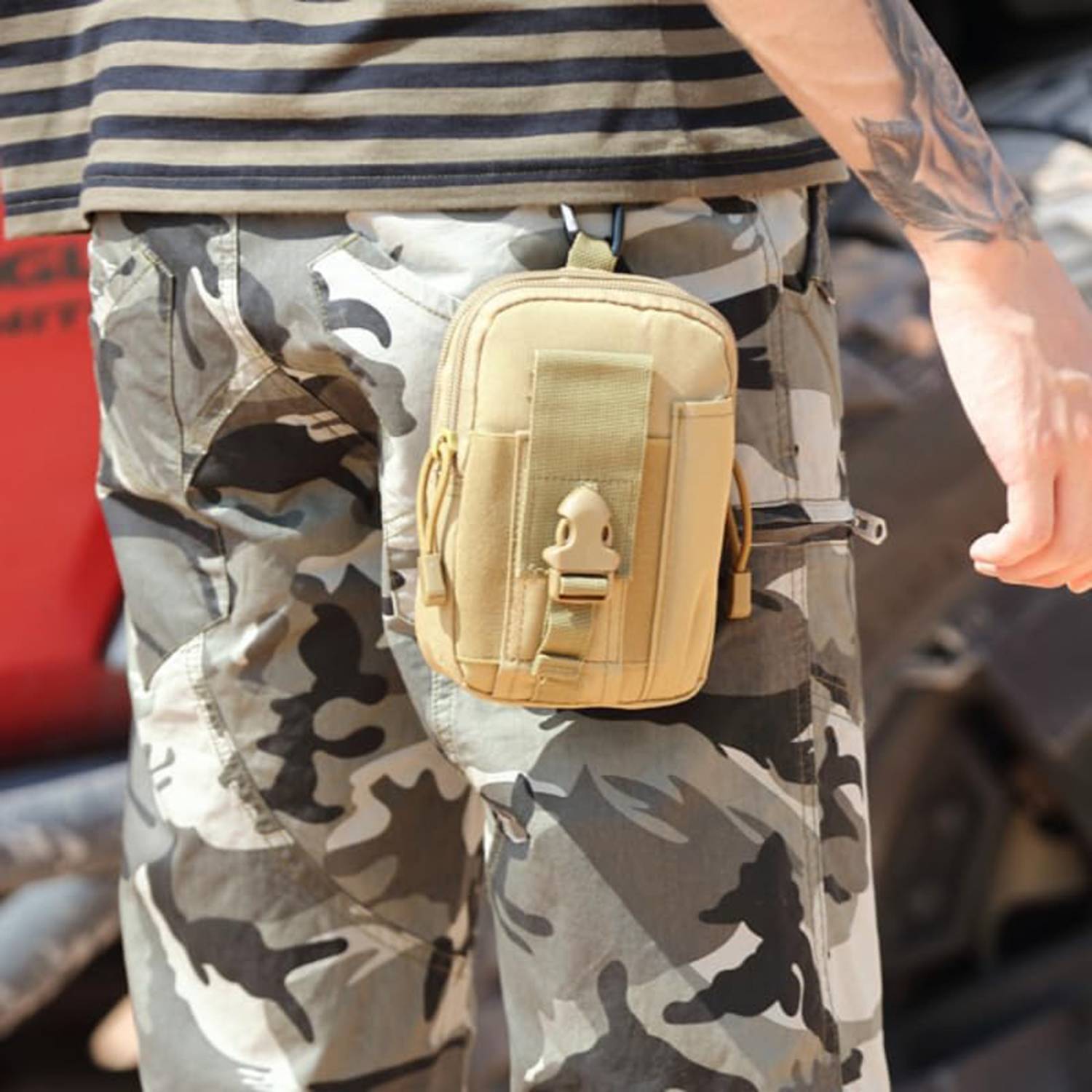 Waterproof Multi-Layer Sports Waist Pack 1