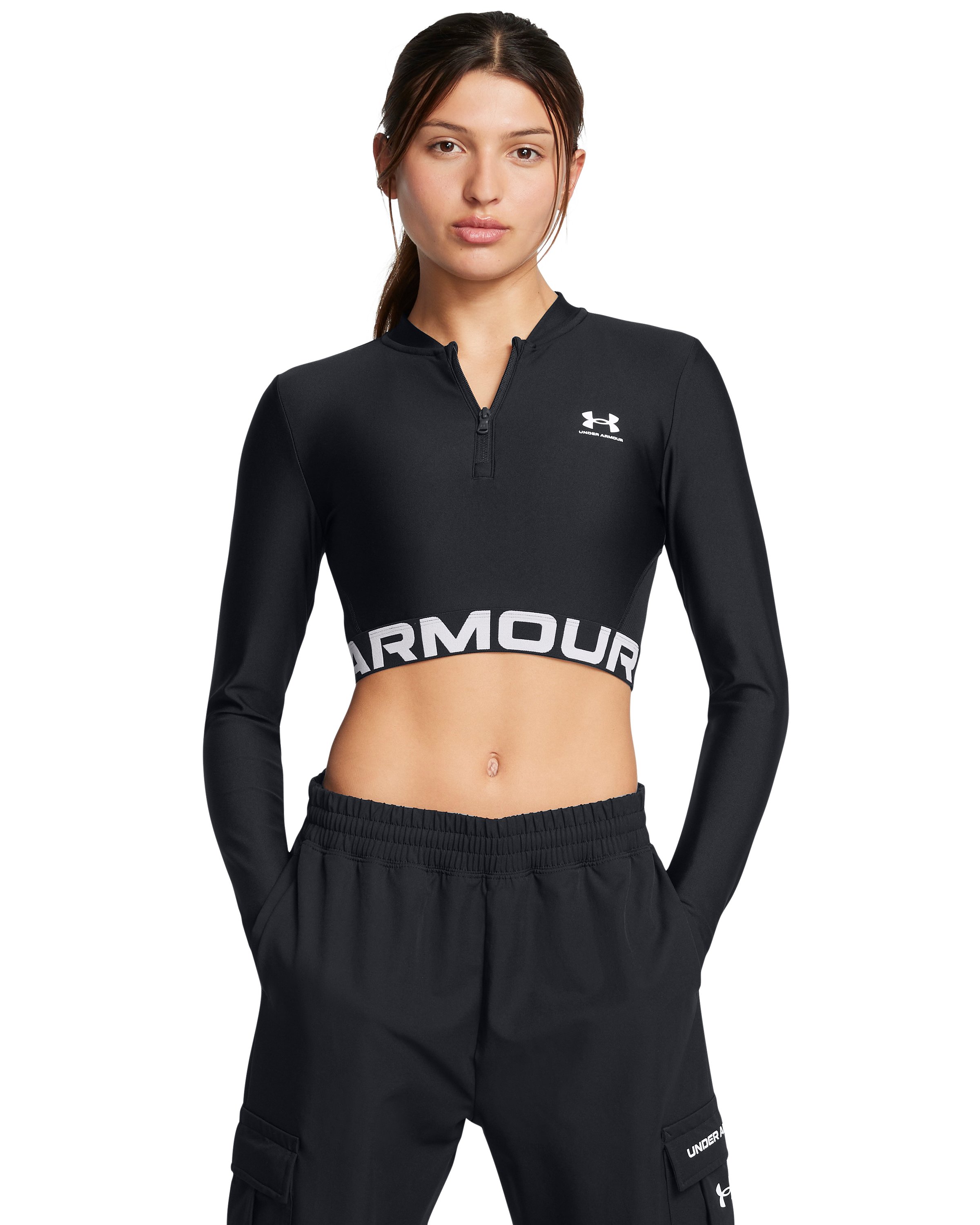 HeatGear Rib Women's Zip Long Sleeve 8