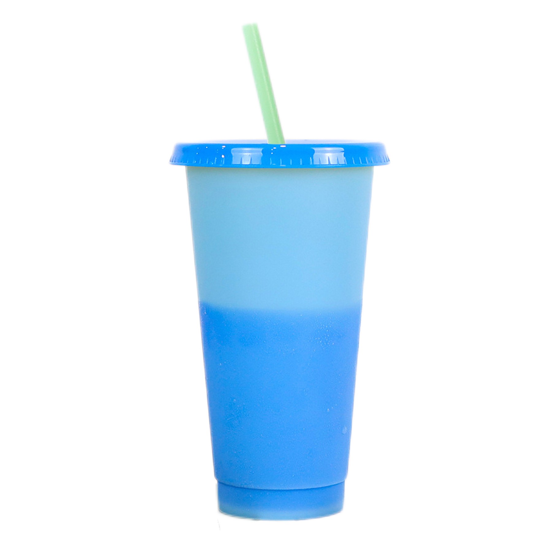 24Oz Color Change Straw Cup 3