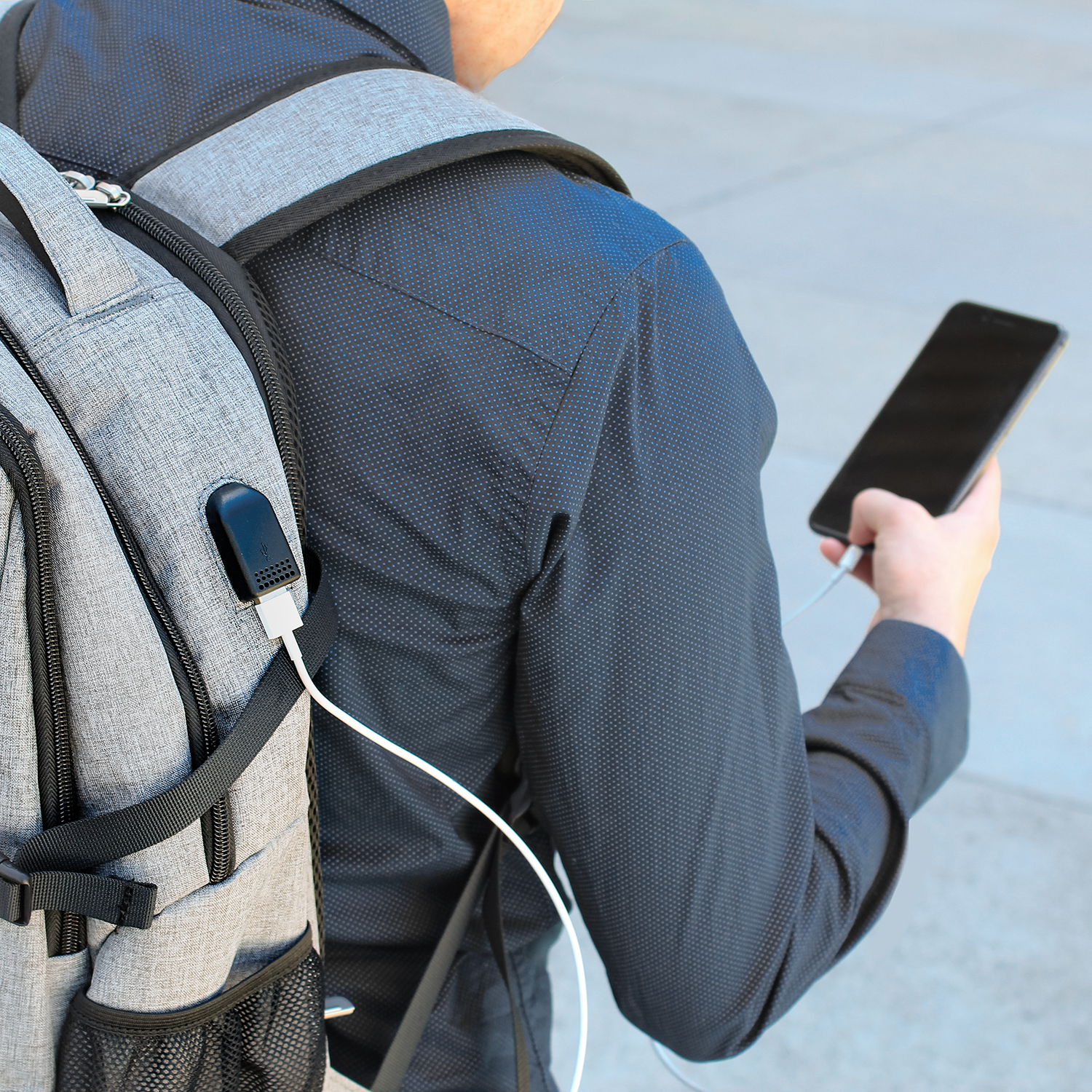 Chicago 2 0 16" Laptop Backpack with USB Charge Port