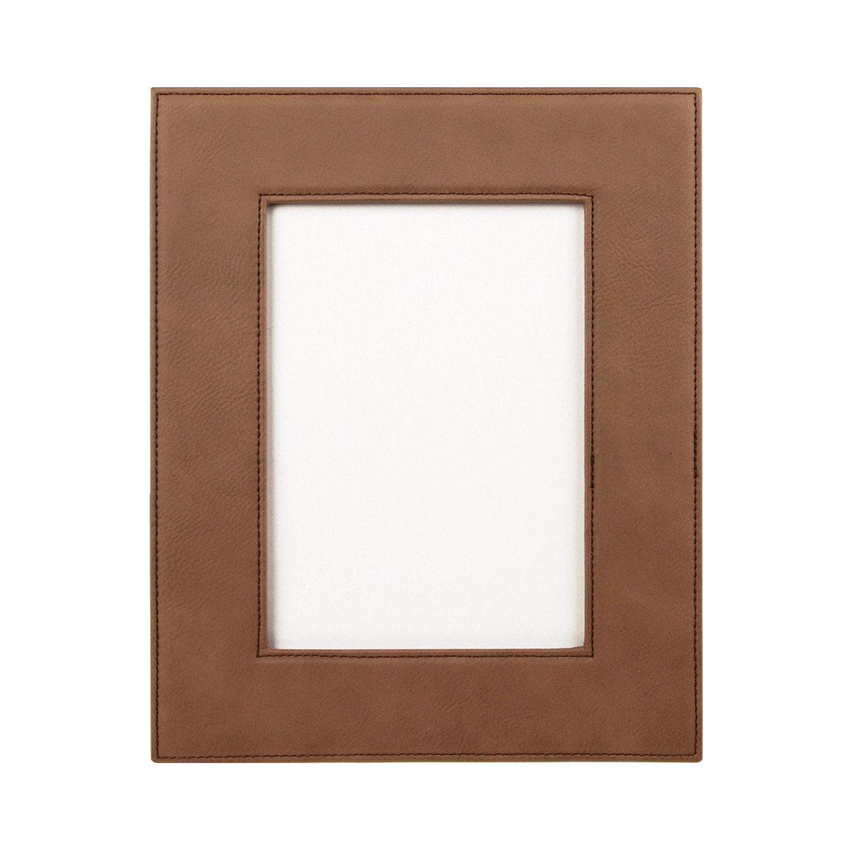 5" x 7" Dark Brown Leatherette Photo Frame 1