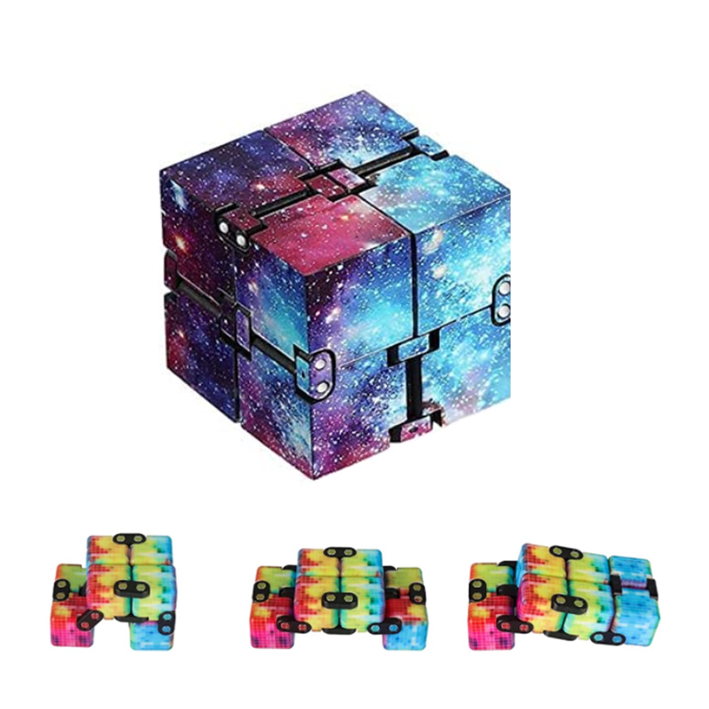 Full Color UV print fidget Cube 2