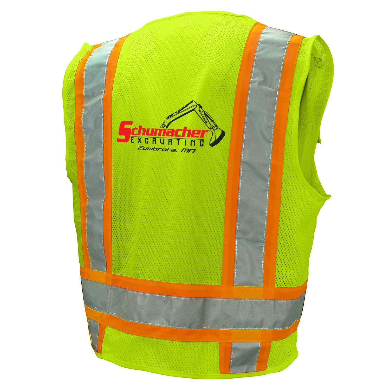 Class 2 Safety Vest With Extra Pockets 2
