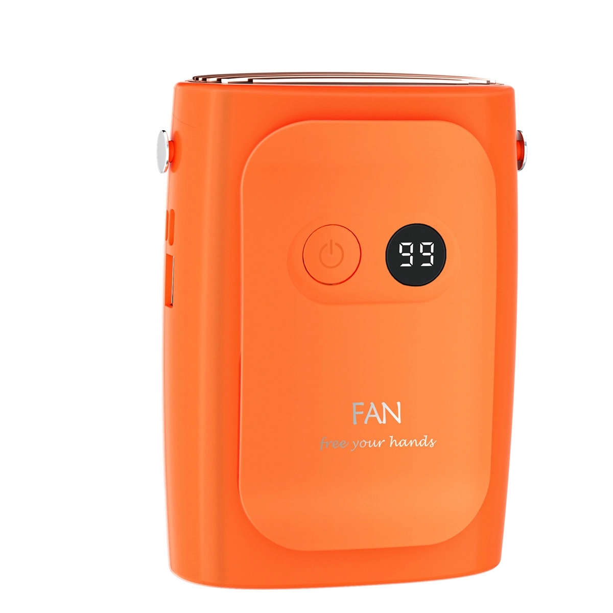 2 In 1 10000mAh USB Rechargeable Power Bank Luxury Waist Fan 9