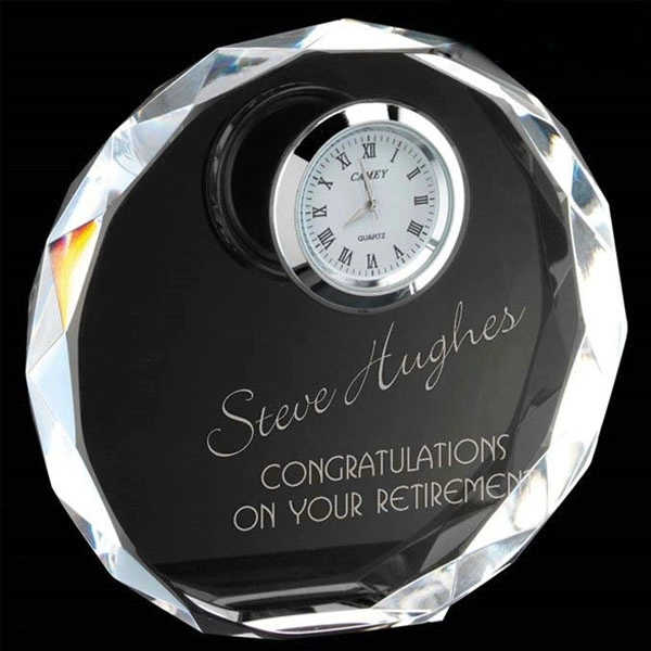 Crystal Circle Clock Award 3