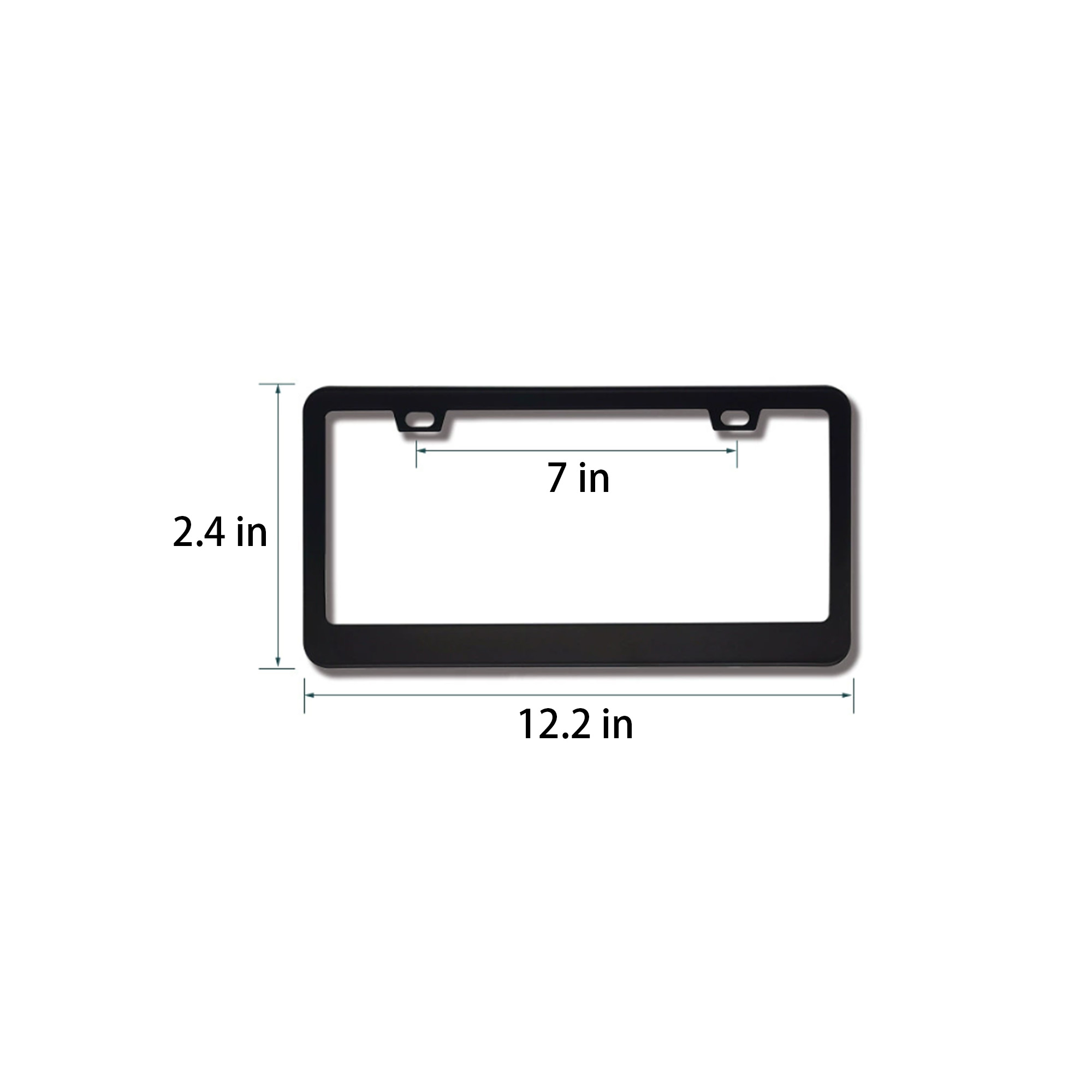 Stainless Steel License Plate Frame 2