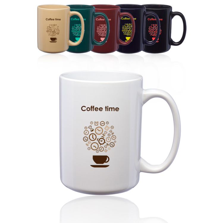 15 oz. Large El Grande Coffee Mug - Colors 7