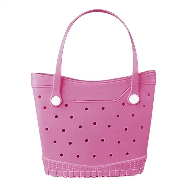 Rubber Beach Tote Bag - Waterproof Large Carryall 10