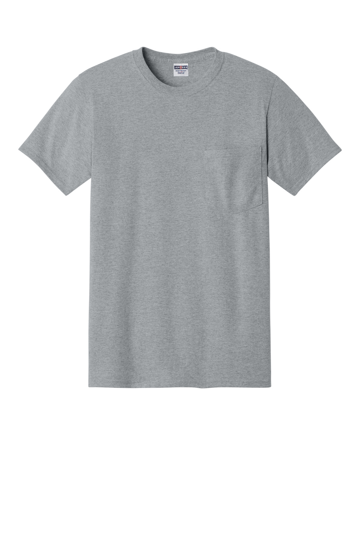 Jerzees - Dri-Power 50/50 Cotton/Poly Pocket T-Shirt. 29MP 75