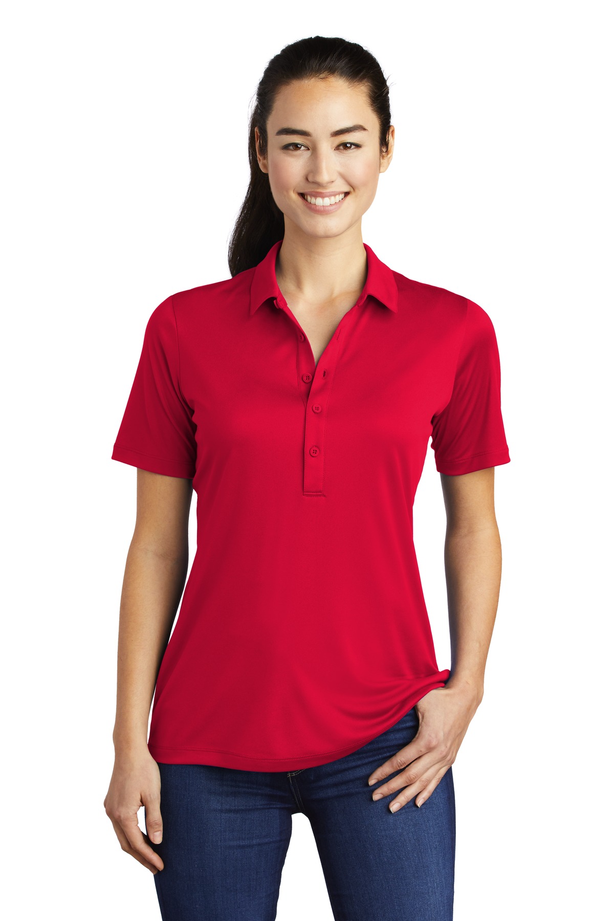 Sport-Tek® Women's Posi-UV Pro Polo 22
