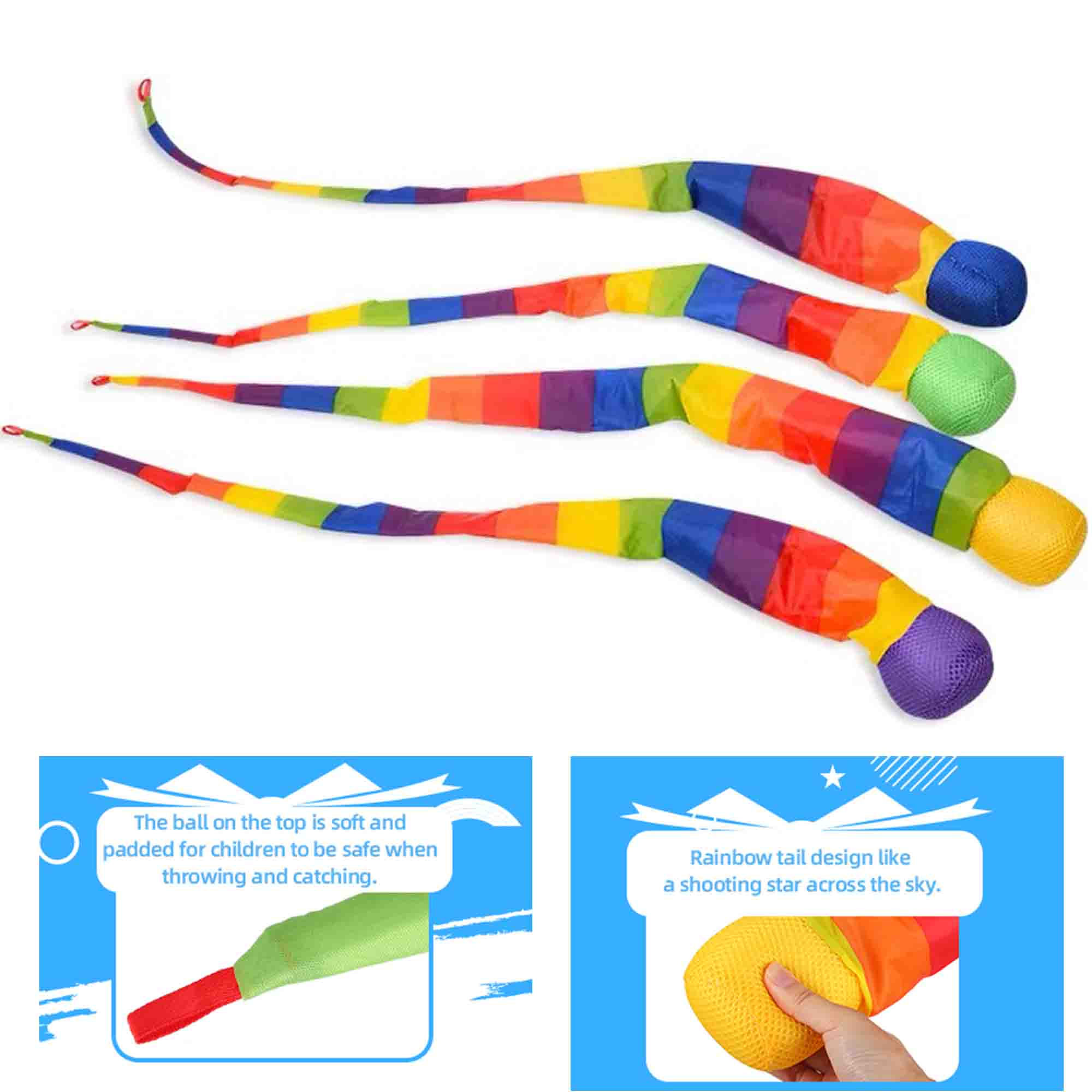 Rainbow Catch Tail Balls 2