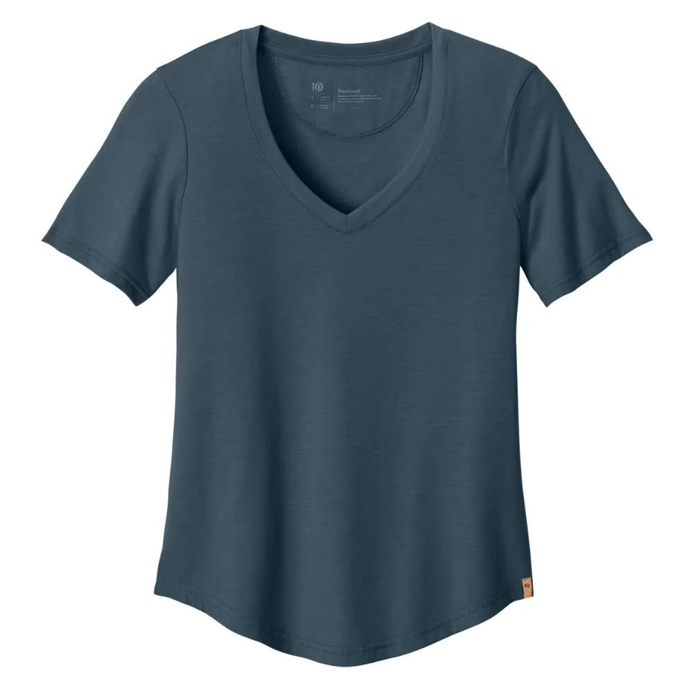 tentree(R) Women's TreeBlend V-Neck T-Shirt 4