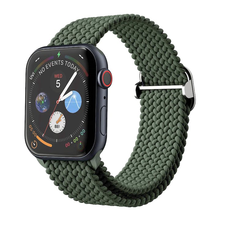 Apple Watch Braided Loop Bands - Inverness Green 42mm/44mm/45mm 1