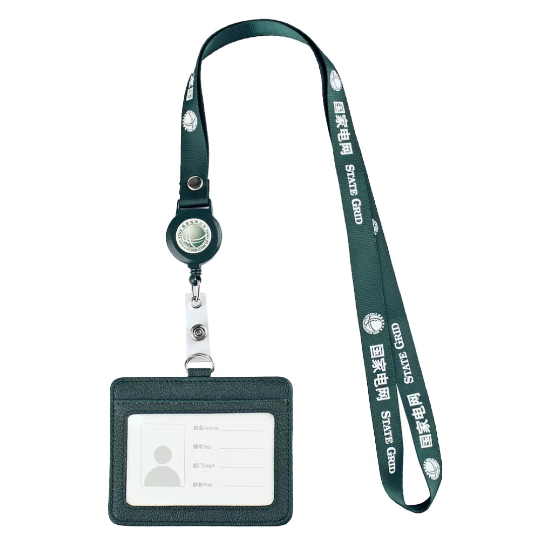 Decorated 3/4" Lanyard w/ Full color Badge Reel 13