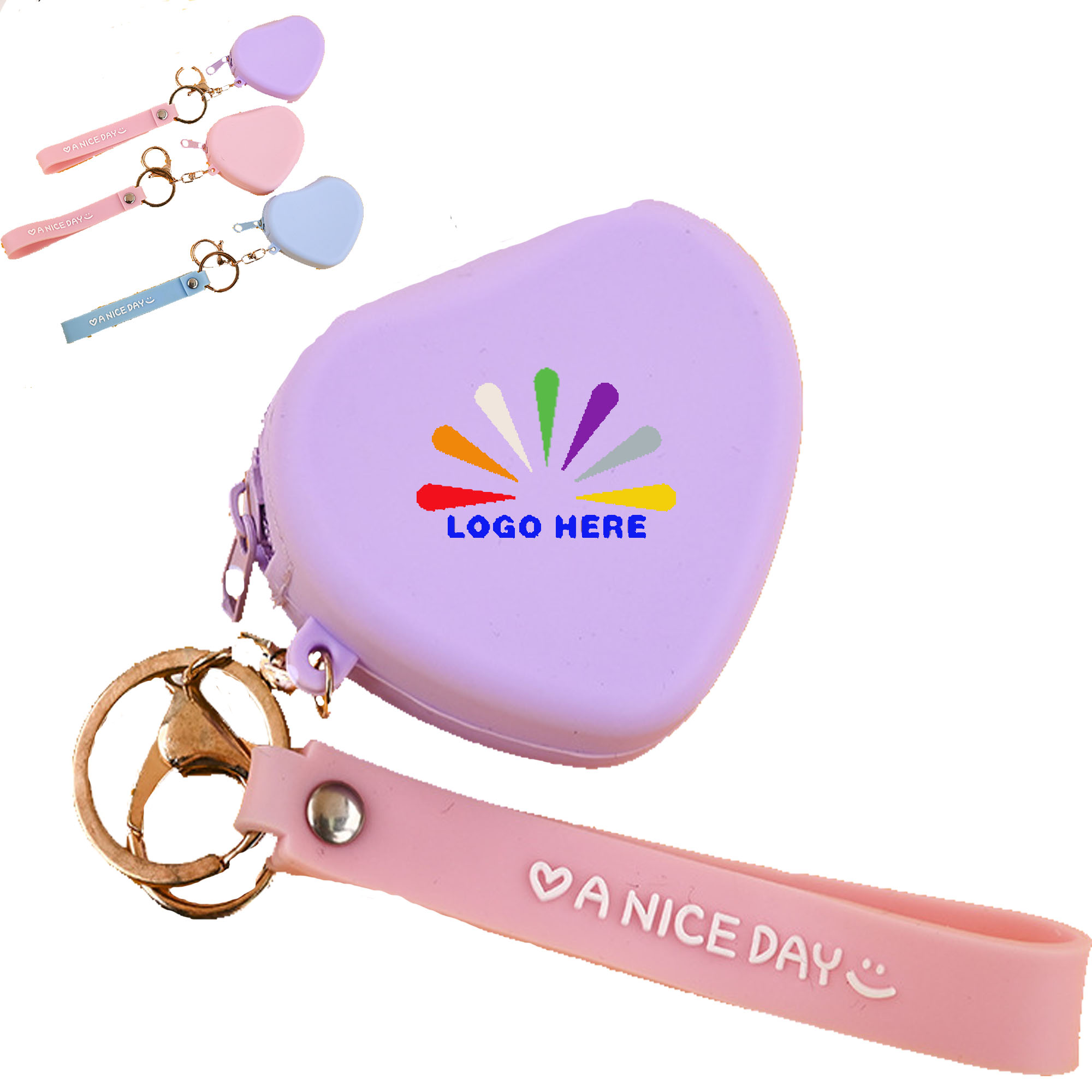 MOQ50 Silicone Coins Purse 1