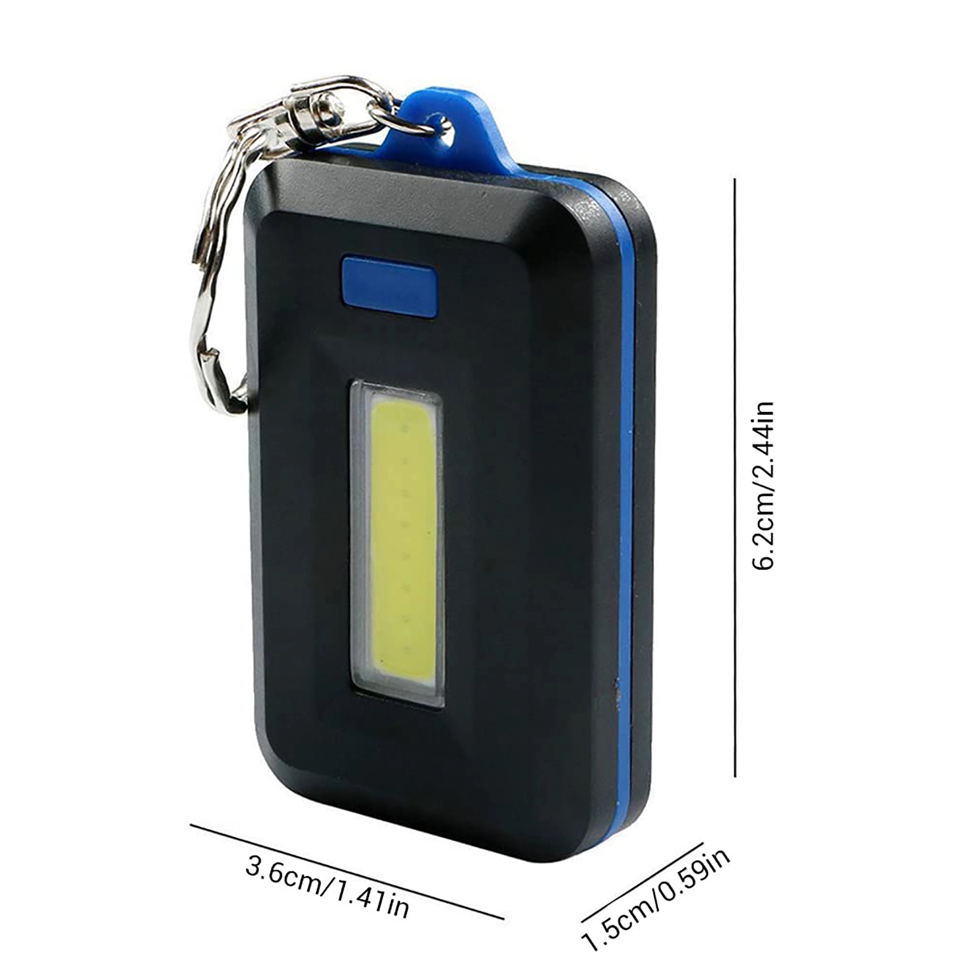 COB Light Mini Flashlight Keychain 2