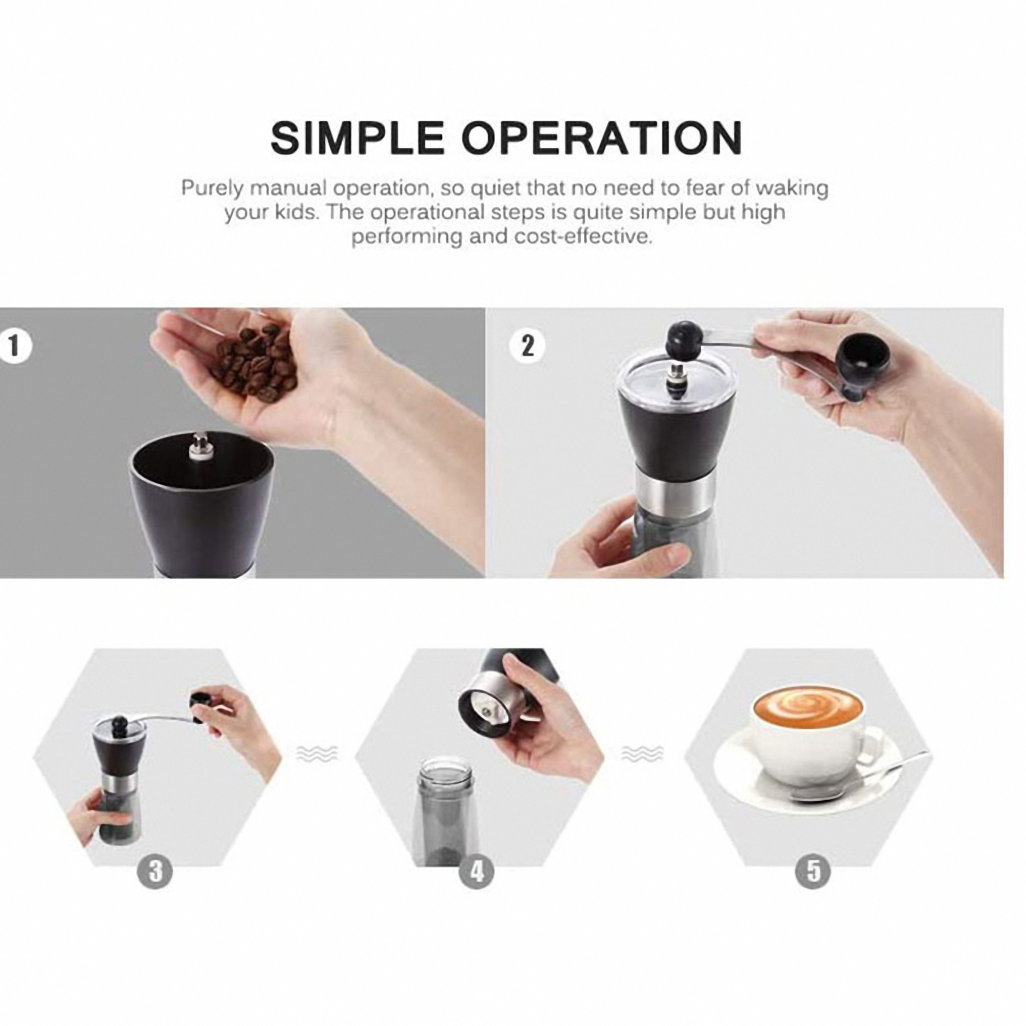 Portable Manual Coffee Grinder 2