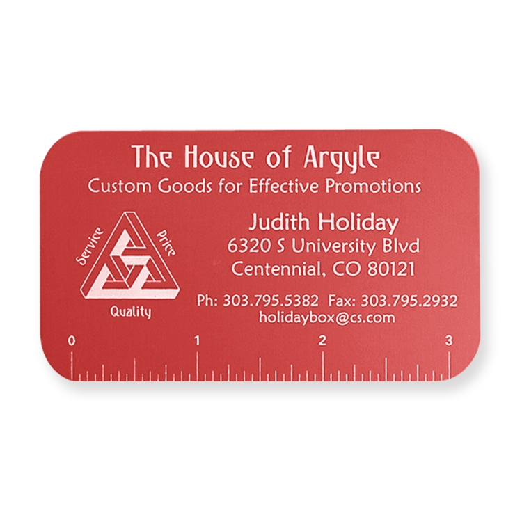 Aluminum Business Card 18