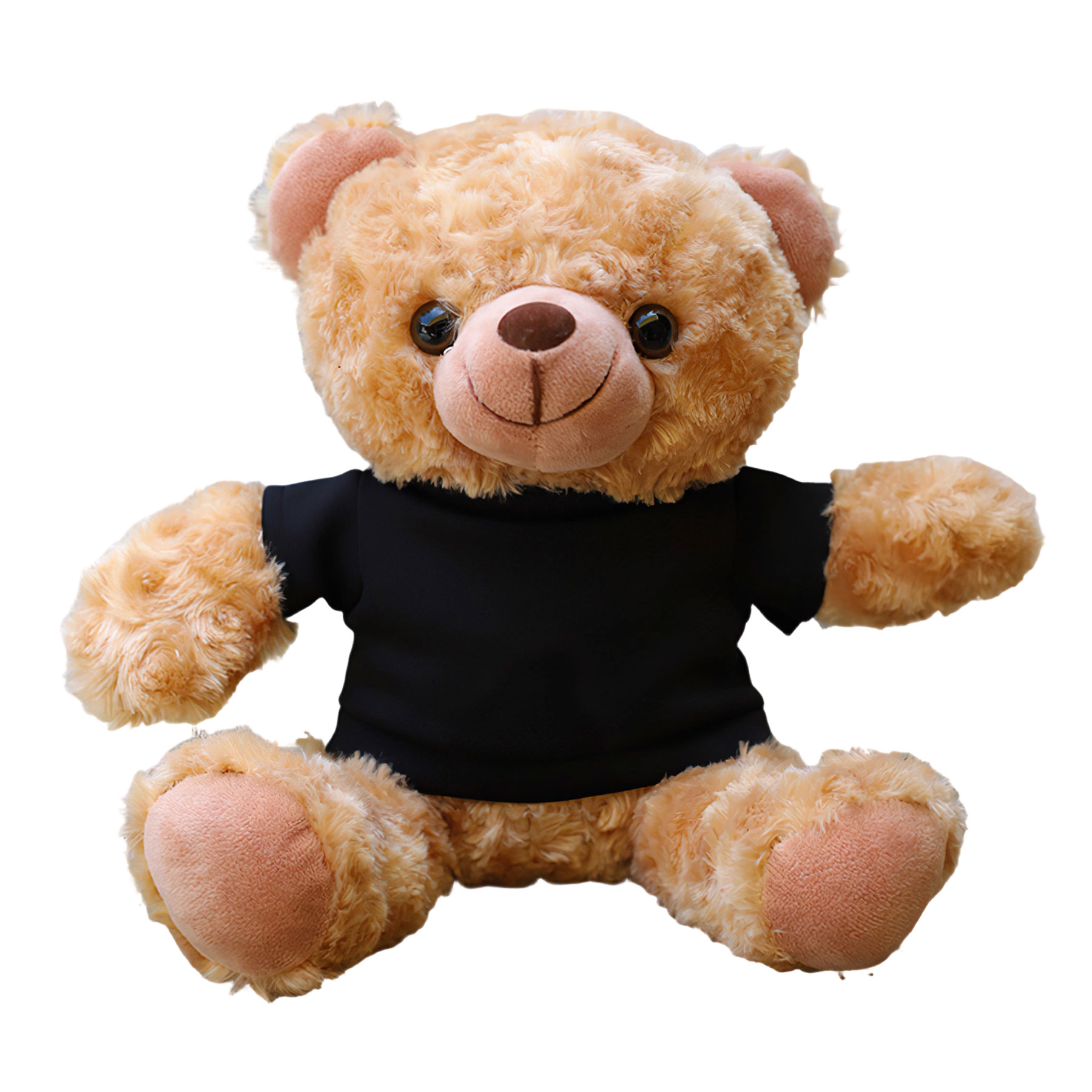 11'' Seated Style Stuffed Plush Teddy Beat With T-shirt 11