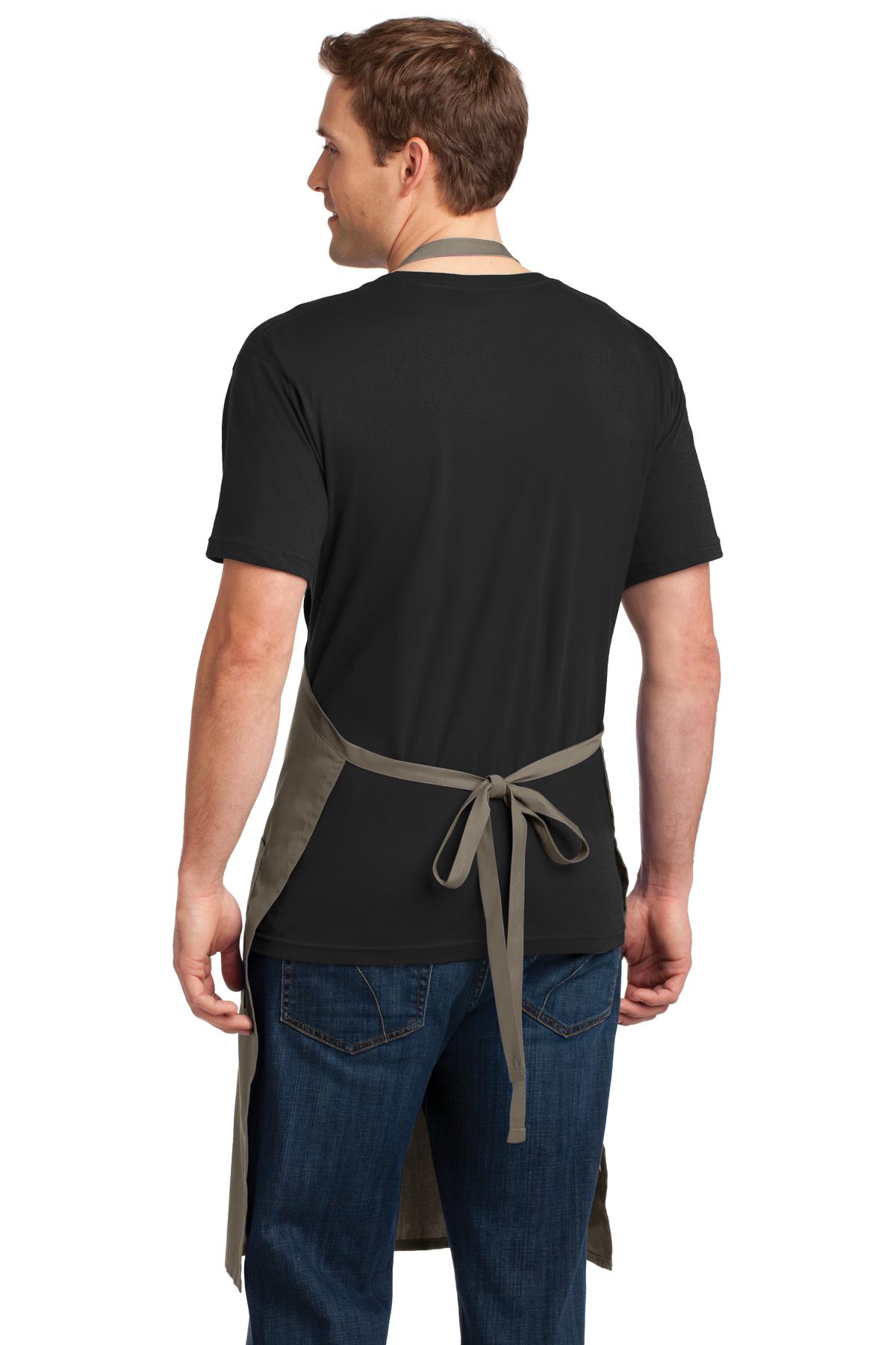 Port Authority Easy Care Extra Long Bib Apron with Stain Release. A700 5