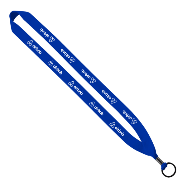3/4" Polyester Lanyard 36" Custom Length 1