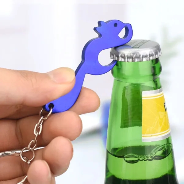 Squirrel Shape Bottle Opener Keychains 3