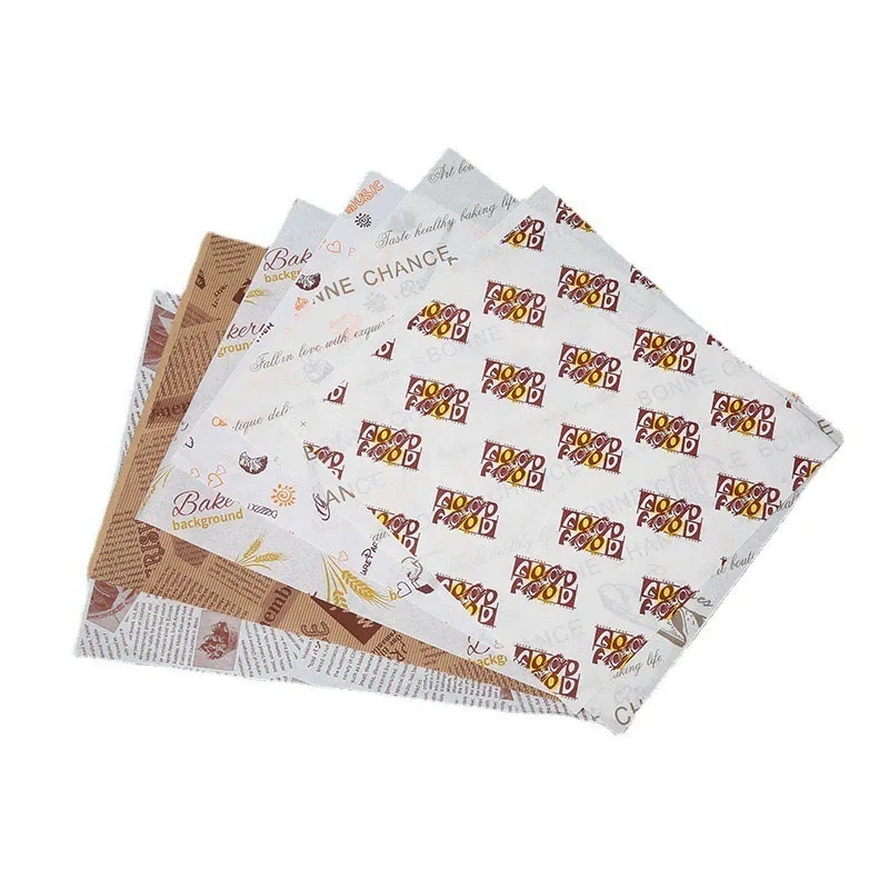 Customized Hamburger Wrapper Paper 3