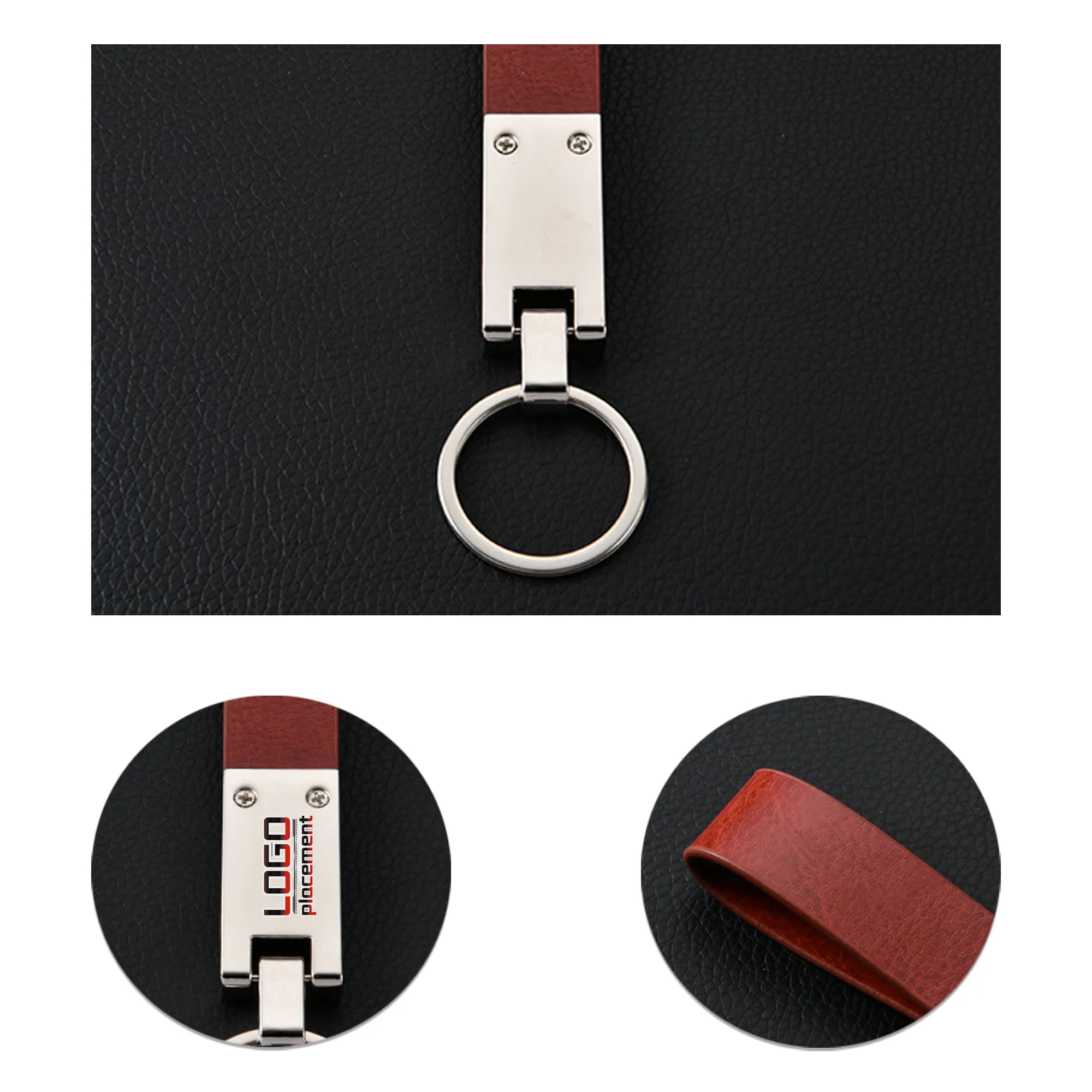 Leatherette Key Ring 3