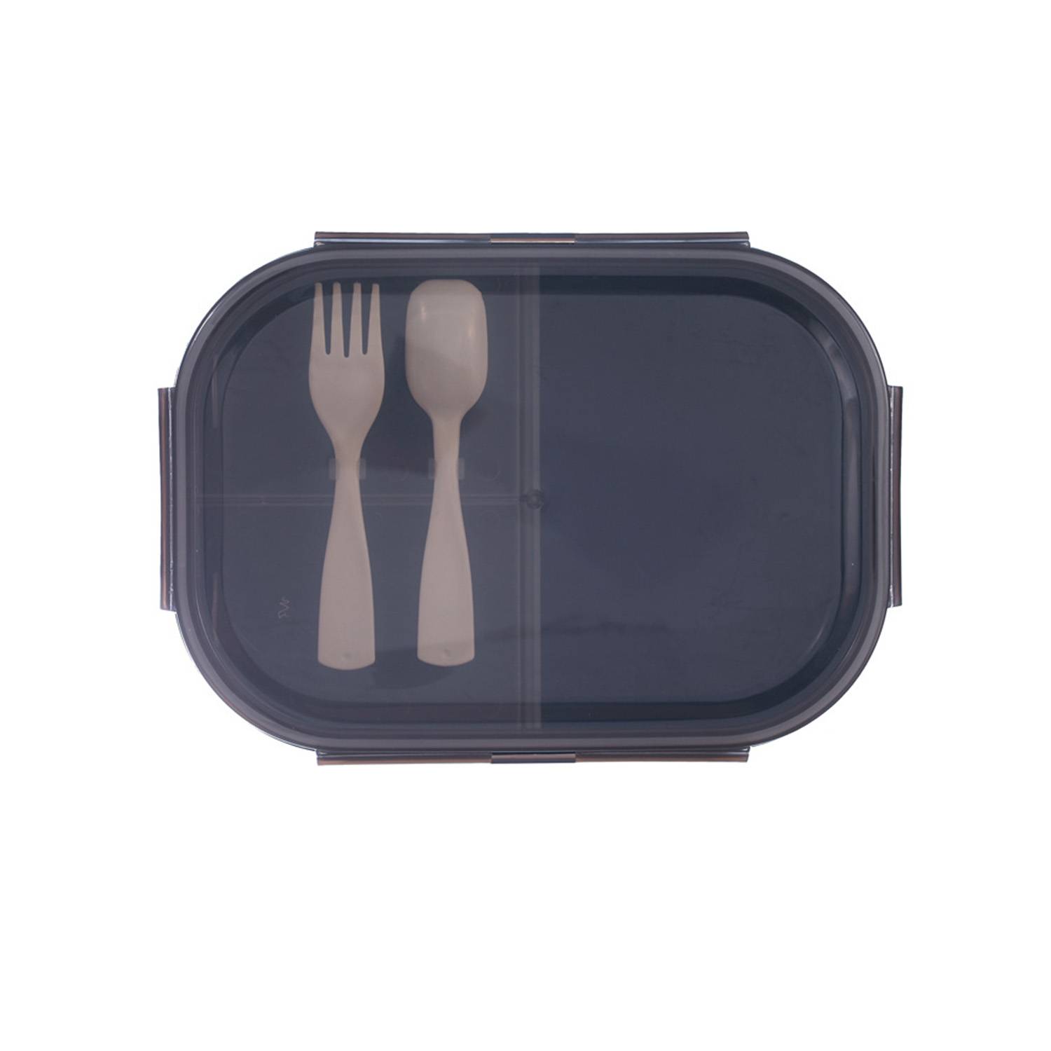 Divided Plastic Lunch Box Kit 4